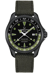 Certina DS Action GMT Powermatic 80 C032.429.38.051.00 zegarek sportowy