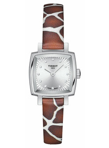 Tissot Lovely Square T058.109.17.036.00 zegarek damski z diamentami.