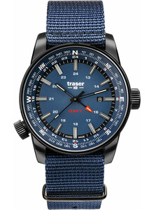 Traser P68 Pathfinder GMT Blue 109034 zegarek taktyczny z funkcją czasu GMT