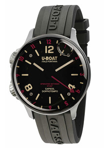 Zegarek z drugą strefą czasową U-Boat Capsoil Color Doppiotempo