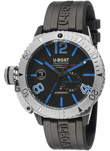 U-BOAT Sommerso Blue 9014 klasyczny zegarek męski.
