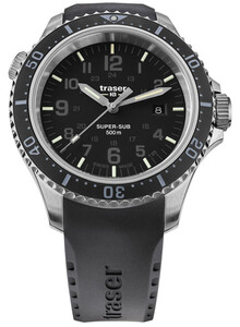 Traser P67 SuperSub T25 Black 109377 zegarek męski.