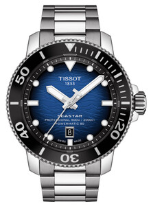 Zegarek nurkowy Tissot Seastar 2000 Professional z niebieską tarczą