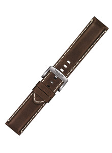 Pasek do zegarka Tissot w kolorze brązowym rozmiar 22 mm