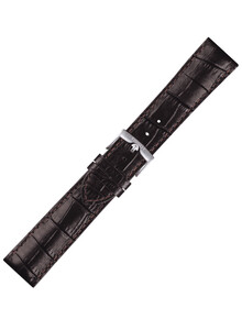 Brązowy pasek Tissot T852041655 o szerokości 22 mm