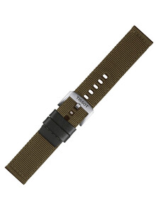 Tekstylny pasek Tissot T852.046.756 22 mm kolor khaki