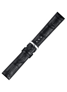 Oryginalny pasek Tissot T852.043.012 skórzany czarny