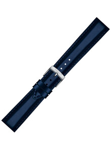 Oryginalny pasek Tissot T852.048.150 skórzany niebieski