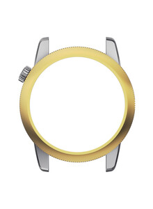 Koperta Certina DS+ Urban C852023298 ze złoconą ramką.