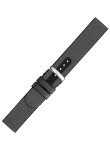Tekstylny pasek Certina DS+ C852022916 20 mm w kolorze szarym.