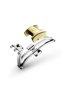 Zapięcie motylkowe do paska Longines żółte złoto 16 mm