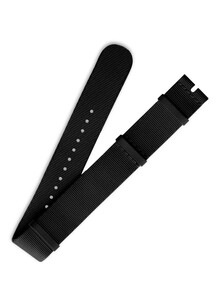 Pasek do zegarka Longines NATO czarny 22 mm