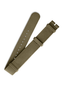 Pasek do zegarka Longines NATO zielony 22 mm