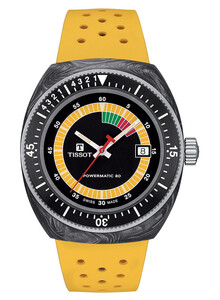 Zegarek Tissot na gumowym pasku