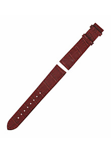 Czerwony, bordowy pasek 16 mm do zegarka Certina