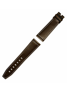 Brązowy pasek do zegarka Longines 22 mm