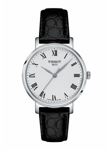 Damski zegarek Tissot na pasku skórzanym