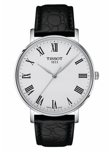 Męski zegarek Tissot na skórzanym pasku