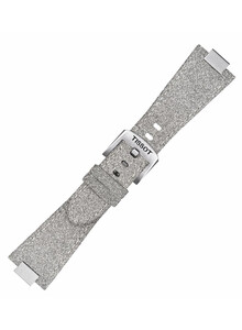 Oryginalny, srebrny pasek Tissot PRX T852.049.550