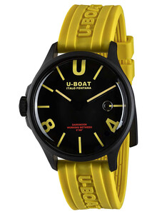 Męski zegarek U-BOAT na gumowym pasku