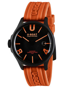 Męsk izegarek U-BOAT na gumowym pasku