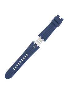 Wodoodporny pasek gumowy Maurice Lacroix ML640-005027 do zegarka Aikon 44 mm