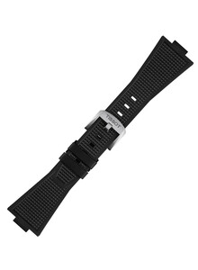 Oryginalny pasek gumowy Pasek Tissot PRX T852.048.462 kolor czarny
