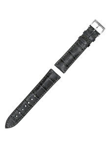 Oryginalny pasek MeisterSinger kolor szary, wzór aligatora