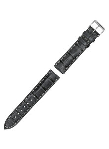 Oryginalny pasek MeisterSinger kolor szary, wzór aligatora