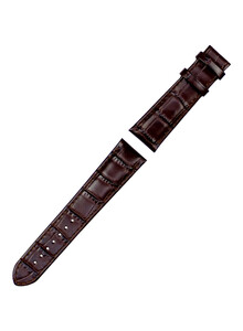 Brązowy pasek Certina C610015781 bez zapięcia.