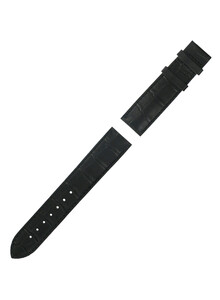 Długi pasek Tissot w kolorze czarnym XL o szerokości 19 mm