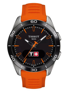 Męski zegarek Tissot na pasku silikonowym