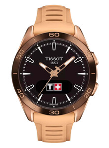 Męski zegarek Tissot na pasku silikonowym