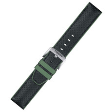 Wodoodporny pasek skórzany z gumowym spodem Tissot T852.046.787