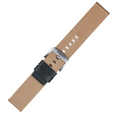 Tekstylny pasek Tissot T852.046.752 22 mm kolor beżowy