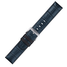 Wodoodporny pasek skórzany z gumowym spodem Tissot T852.046.765