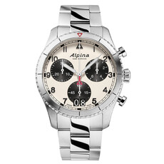 Zegarek męski na bransolecie Alpina Startimer Pilot