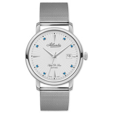 Zegarek damski na bransolecie Atlantic Super De Luxe Precious Stones