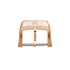 ML500-005004 stalowa klamerka do paska Maurice Lacroix 18 mm w kolorze różowego złota