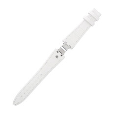 Biały pasek Maurice Lacroix ML800-005047 do zegarka Aikon 35 mm AI6006