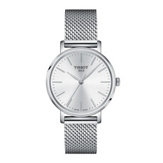 Srebrny zegarek damski Tissot