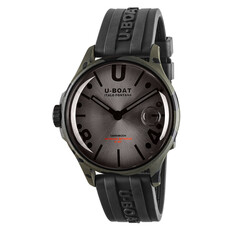 Duży zegarek z kopertą o wzorze kamuflażu U-BOAT Darkmoon Camouflage 44 MM