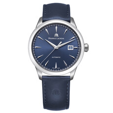 Męski zegarek Maurice Lacroix 1975 Automatic z niebieską tarczą