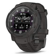 Męski smartwatch Garmin Instinct Crossover Solar na pasku gumowym