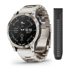 Tytanowy smartwatch męski dla pilotów Garmin D2 Mach 1 Titanium 010-02582-51