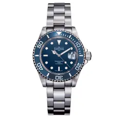 Zegarek nurkowy Davosa Ternos Ceramic 161.555.40.W niebieska tarcza