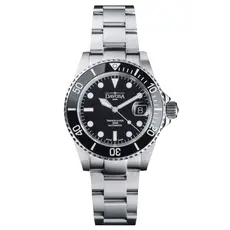 Zegarek nurkowy Davosa Ternos Diver 161.552.50 z czarną tarczą