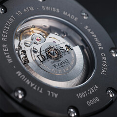 Dekiel zegarka Davosa Titanium Automatic 161.562.55