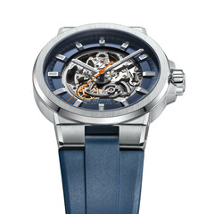 Epos 3442.135.20.16.56 Sportive Skeleton zegarek męski w niebieskiej kolorystyce