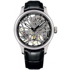Aerowatch 50981 AA17 Renaissance Skeleton Cobweb męski zegarek szkieletowy